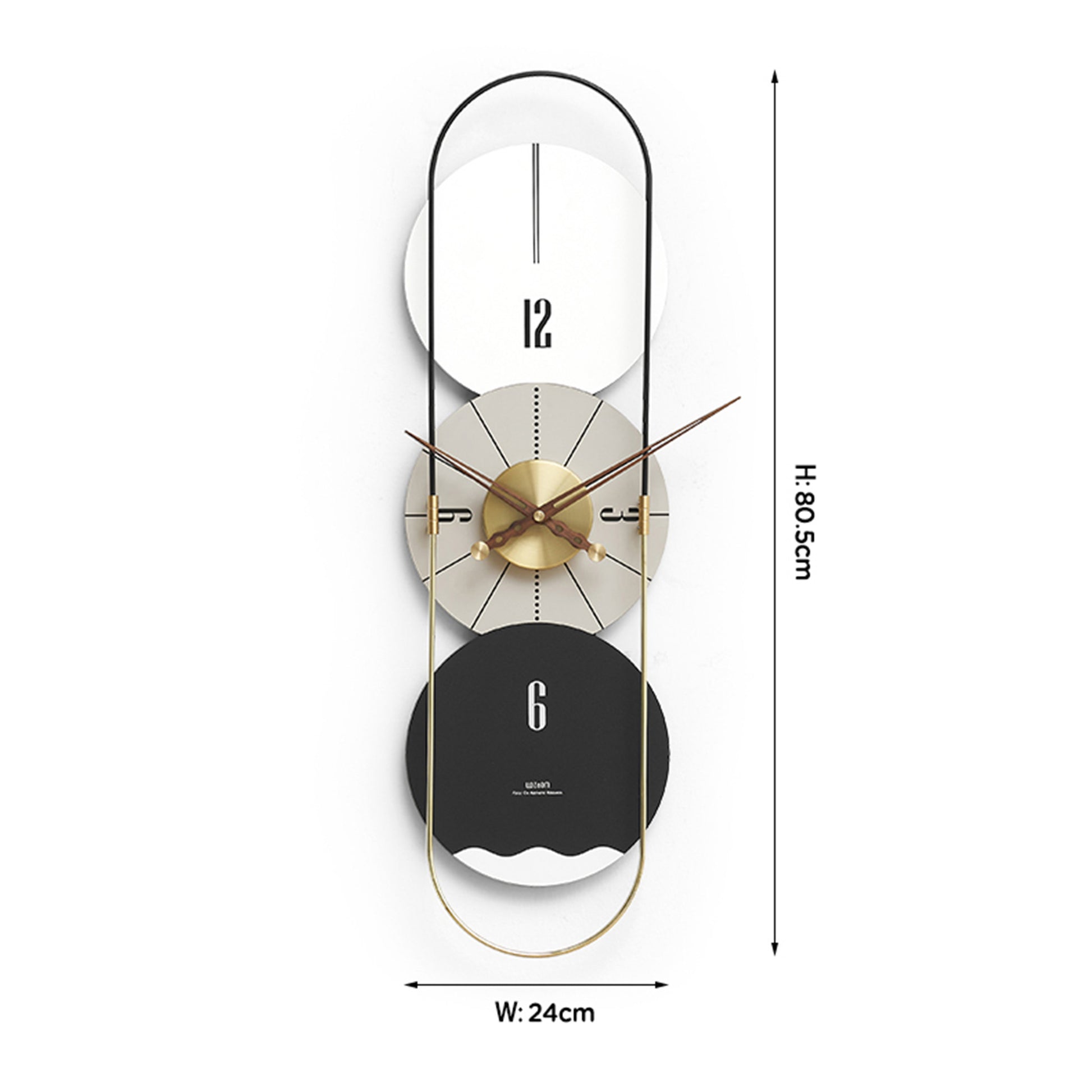 Wall Clocks The Touch of Suave - Luxe Wall Clock - Style 8