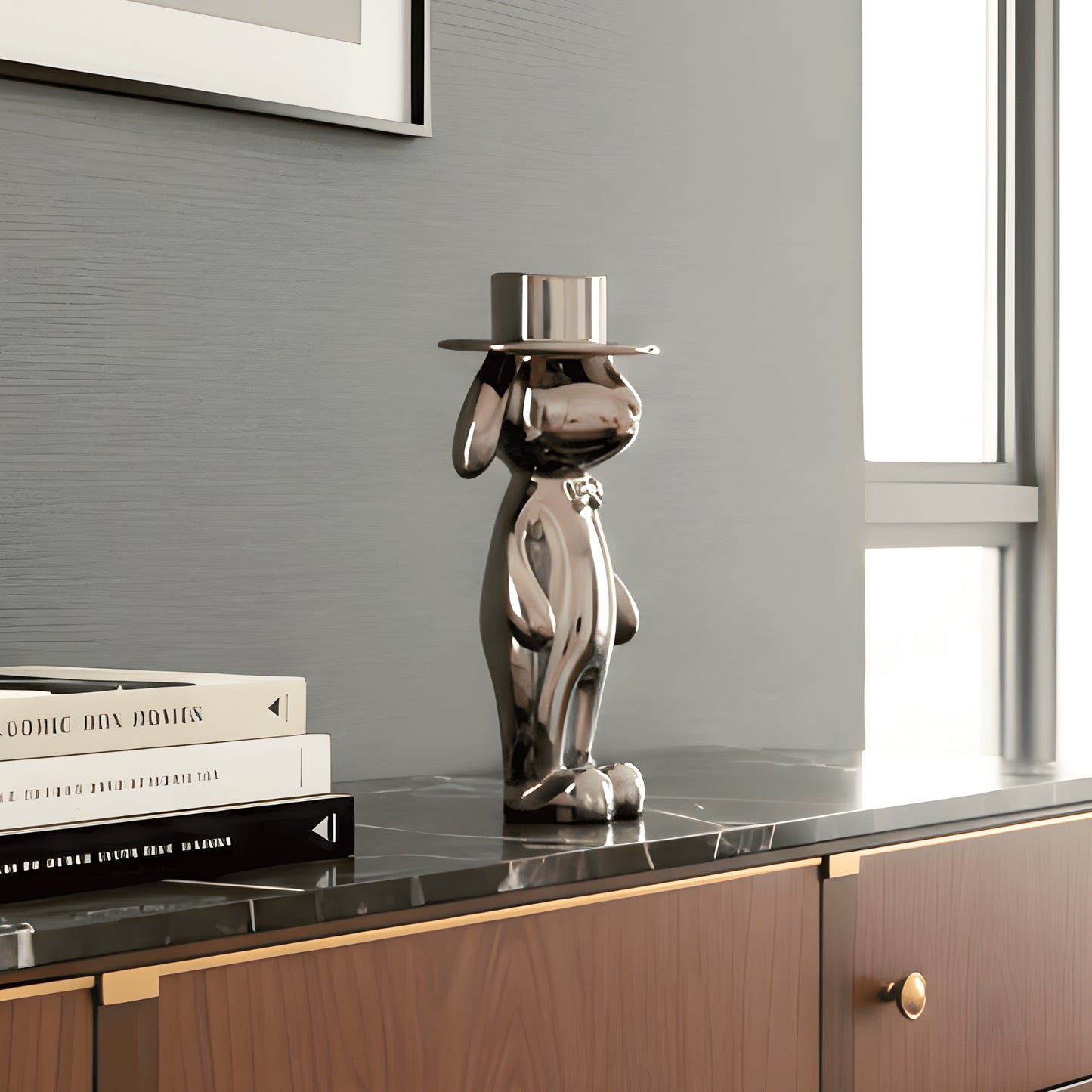 Dapper - Comic style Bunny Figurine