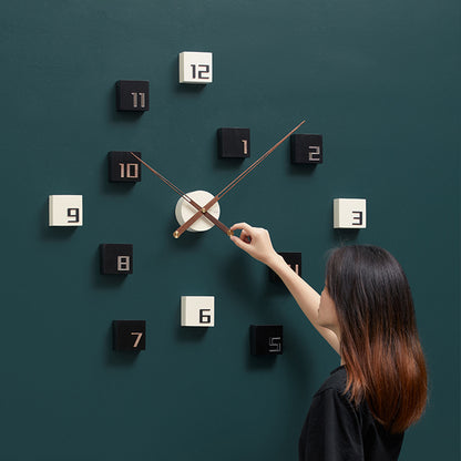 Eye of the Hurricane - Designer Wall Clock - Style 3 ~ 3 x 2.5 ft