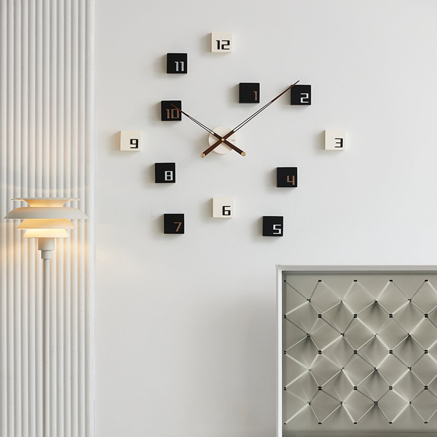 Eye of the Hurricane - Designer Wall Clock - Style 3 ~ 3 x 2.5 ft