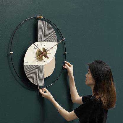 Kinetic - Designer Wall Clock ~ Style 2 - 2 feet (Dia)