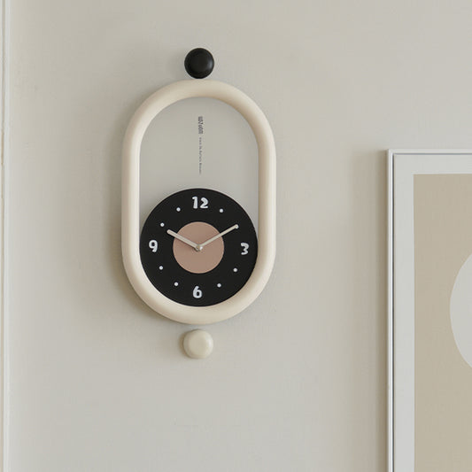 Circa - Designer Wall Clock - Beige