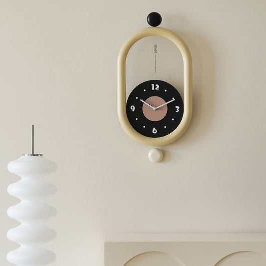 Circa - Designer Wall Clock - Yellow