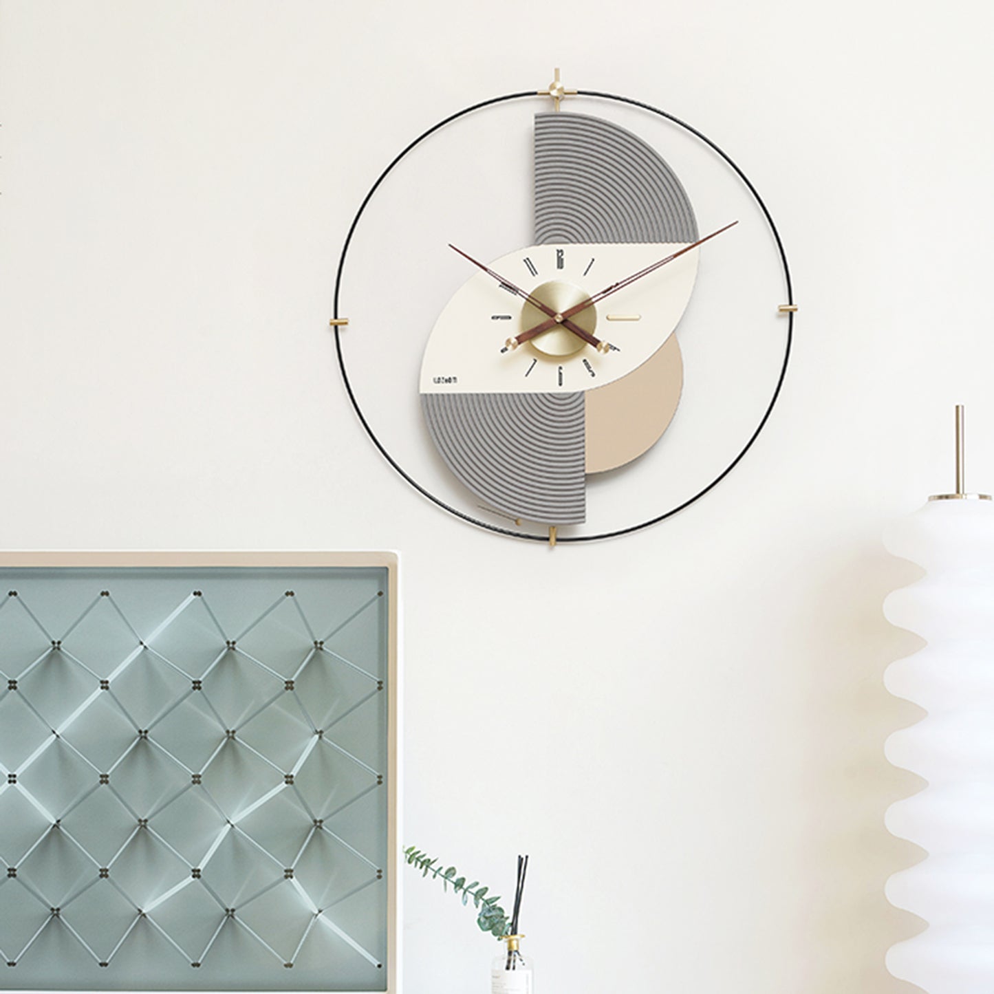 Kinetic - Designer Wall Clock ~ Style 2 - 2 feet (Dia)