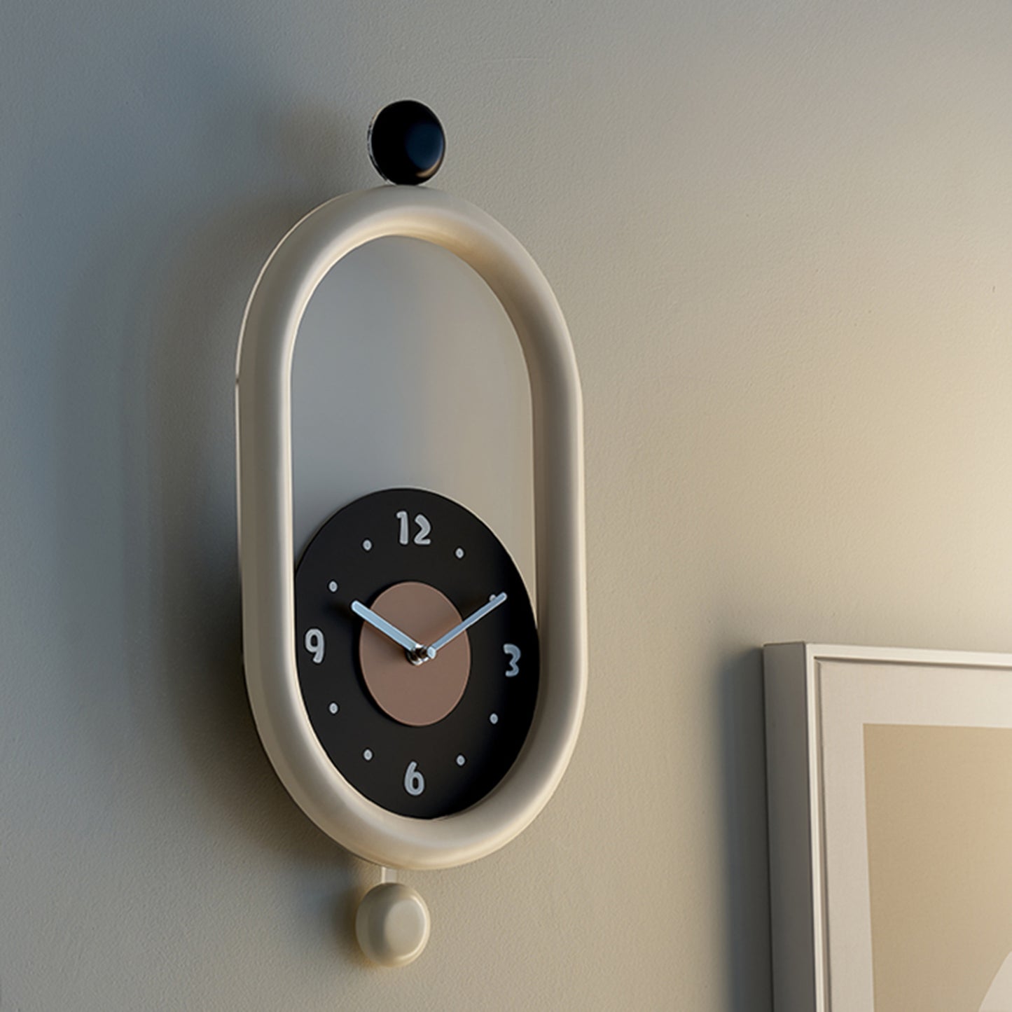 Circa - Designer Wall Clock - Yellow
