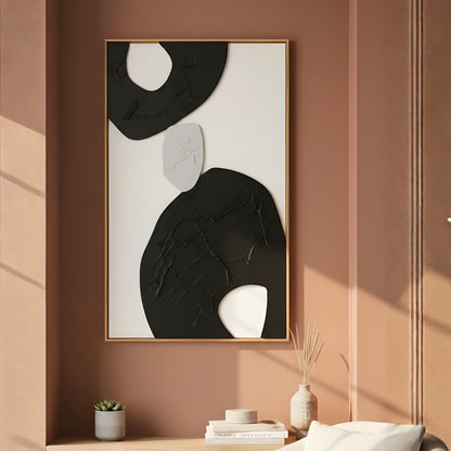 Equis - Modern Abstract Premium Wall Art ~ 4 ft x 2.5 ft