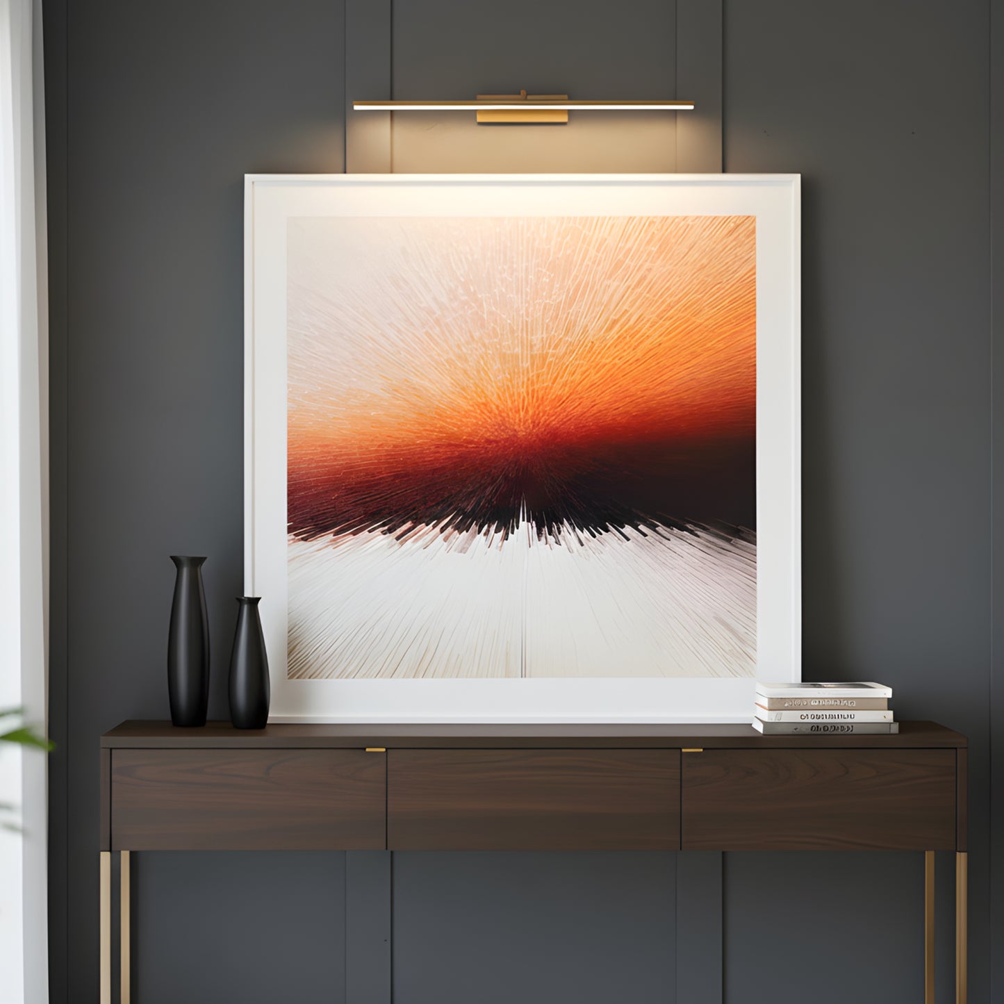 Threshold - Modern Abstract Premium UV Print Wall Art ~ 3.5 ft x 3.5 ft