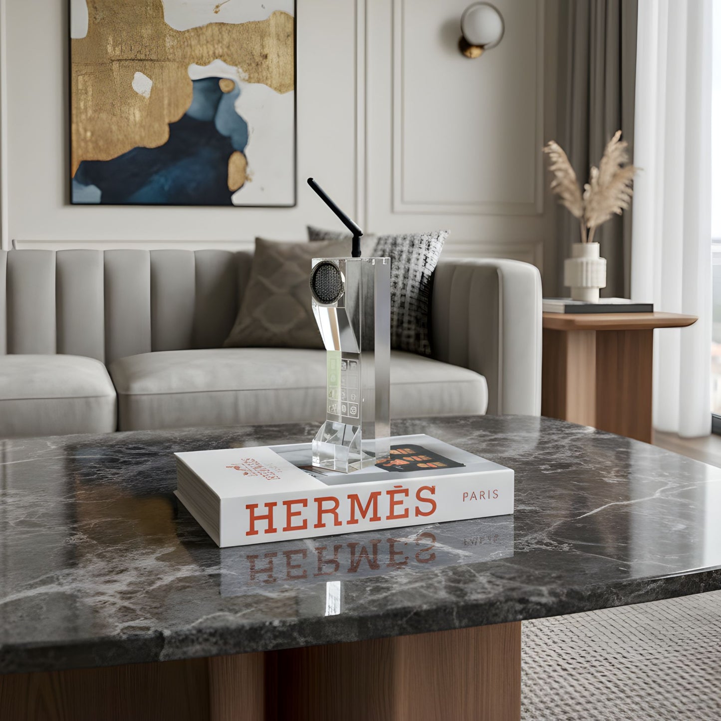 Redial - Crystal Vintage Style Telephone Showpiece - Style 3