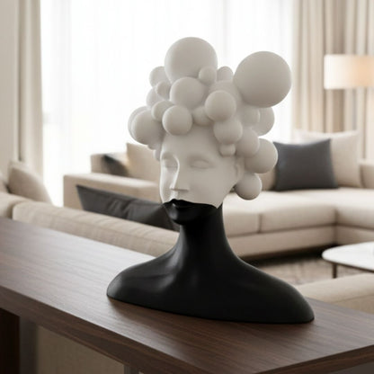 Mindscape - Modern Abstract Lady Figurine Sculpture ~ 1.5 Feet Tall