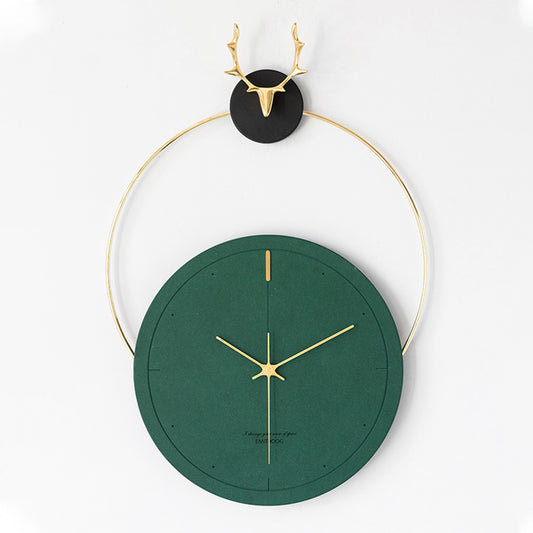 The Golden Timekeeper Luxe Wall Clock Style 2