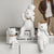 Heartfelt Harmony - Bear Family Ceramic Table Showpiece - Set of 3