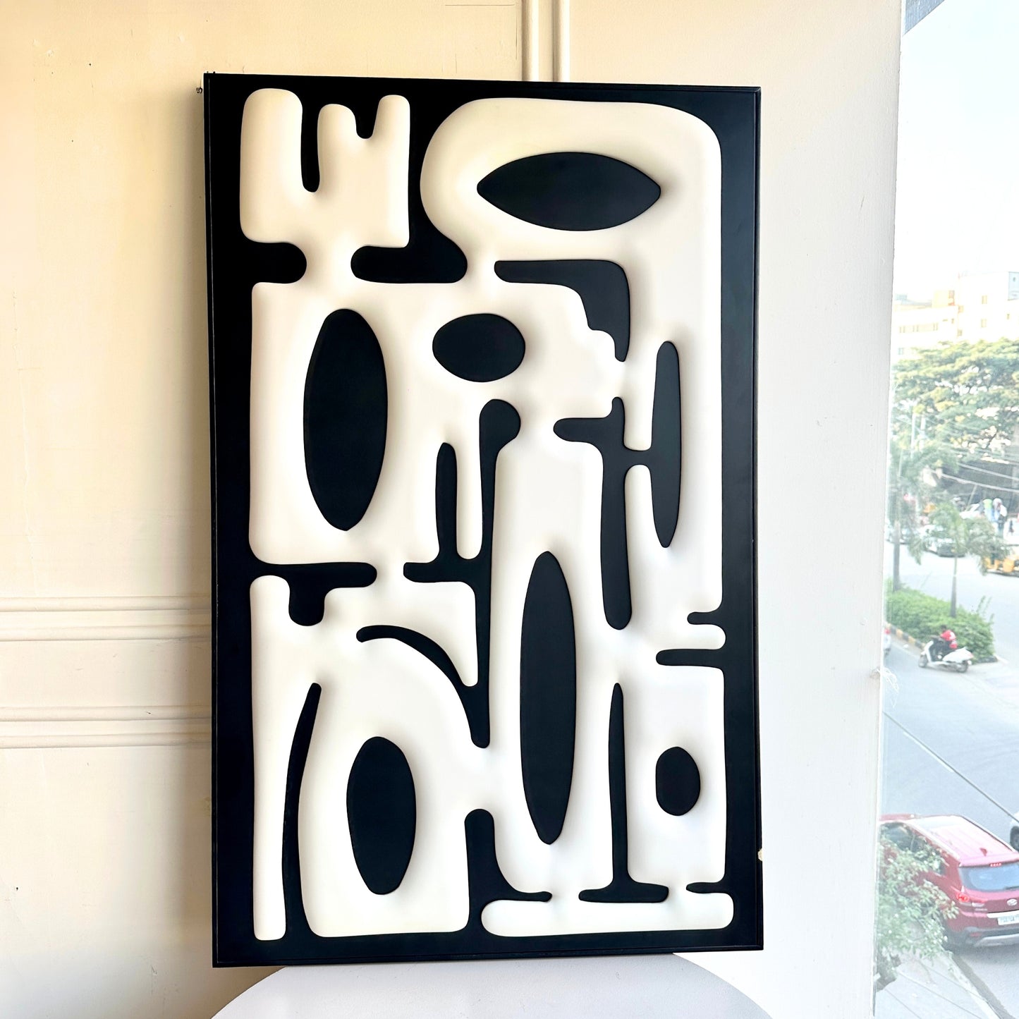 Interlude - Modern Abstract Layered Wood Wall Art ~ 4 ft x 3 ft