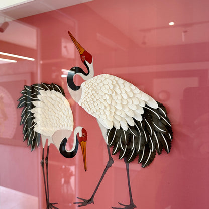Sway – Japanese Cranes inspired Premium Wall Art