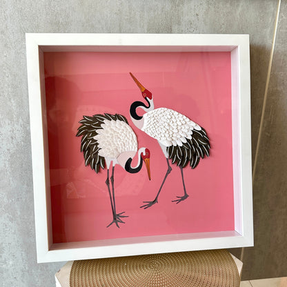 Sway – Japanese Cranes inspired Premium Wall Art