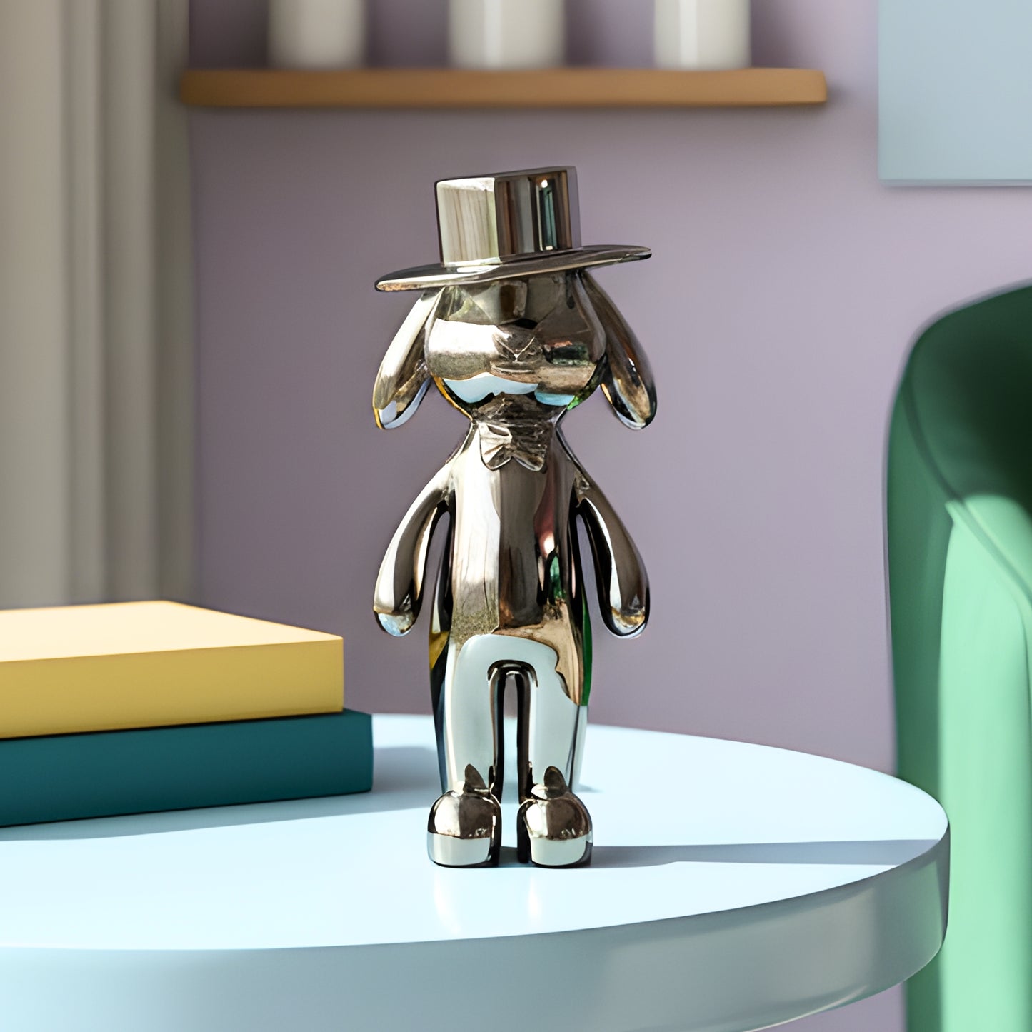 Dapper - Comic style Bunny Figurine