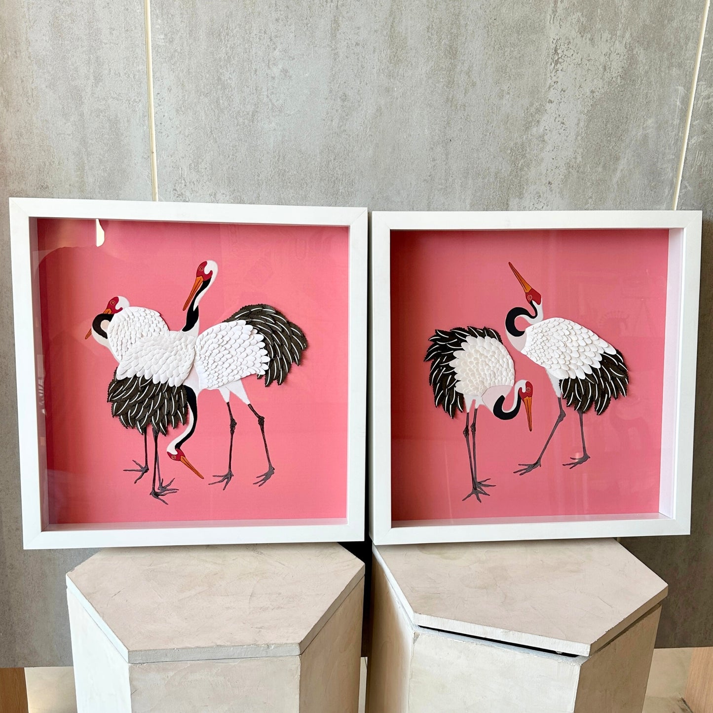 Sway – Japanese Cranes inspired Premium Wall Art