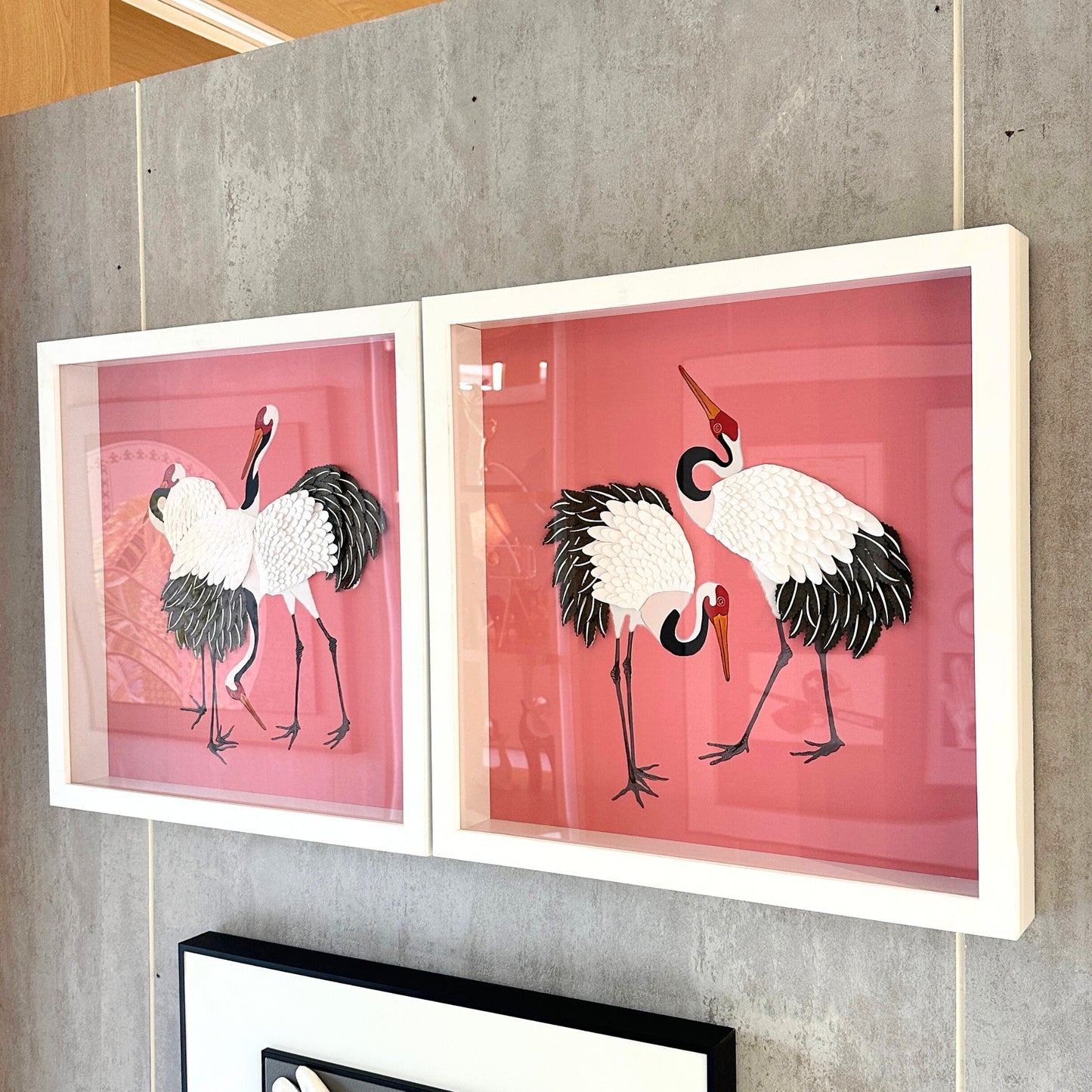 Sway – Japanese Cranes inspired Premium Wall Art