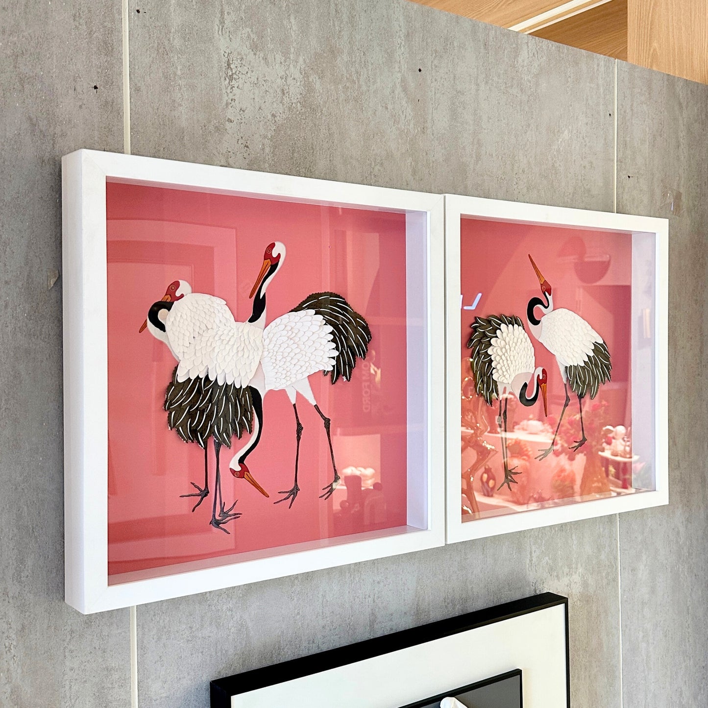 Sway – Japanese Cranes inspired Premium Wall Art