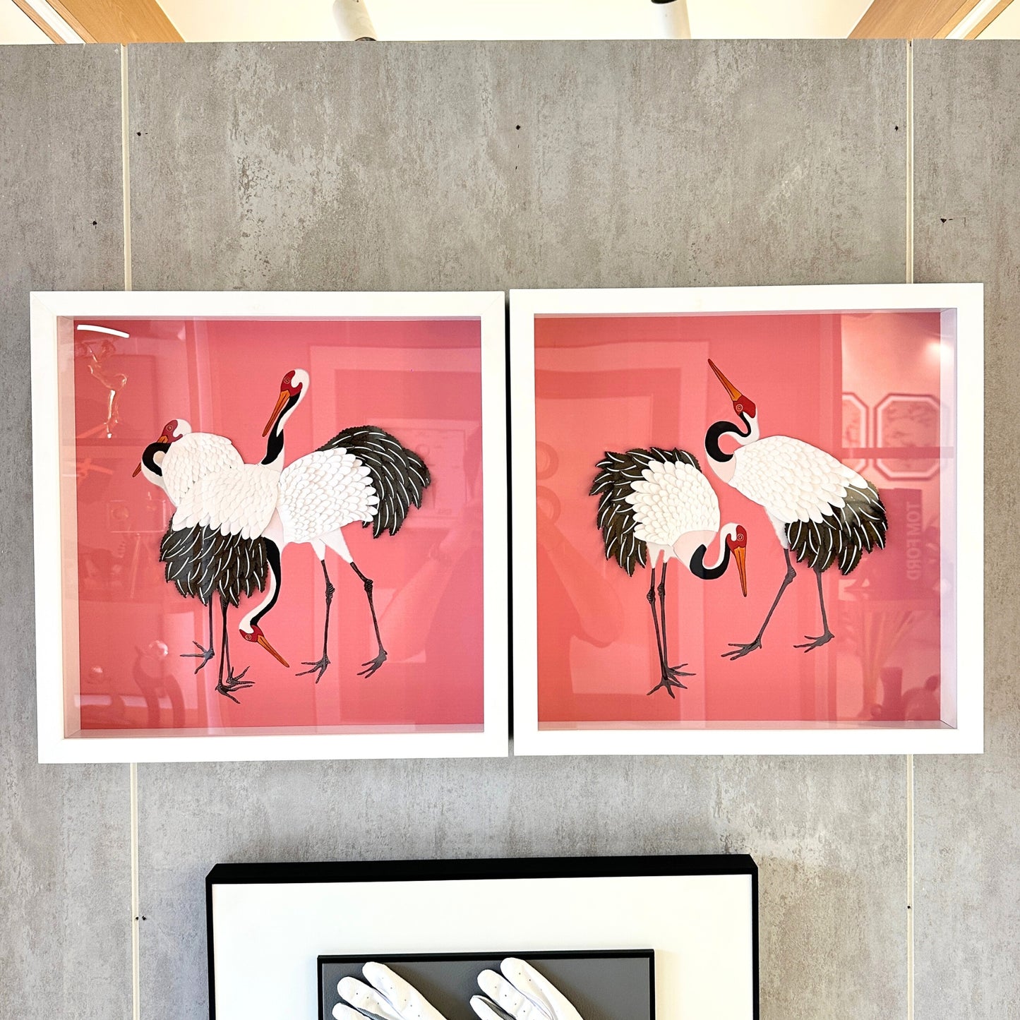 Sway – Japanese Cranes inspired Premium Wall Art