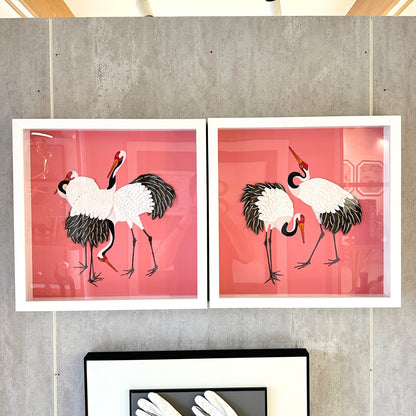 Sway – Japanese Cranes inspired Premium Wall Art
