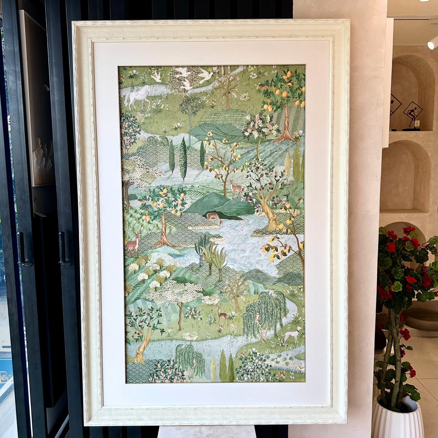 Edenia – Nature Inspired 3D detailing Premium Wall Art ~ 6 ft x 4 ft