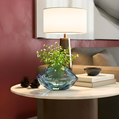 Prism - Blue Glass Vase