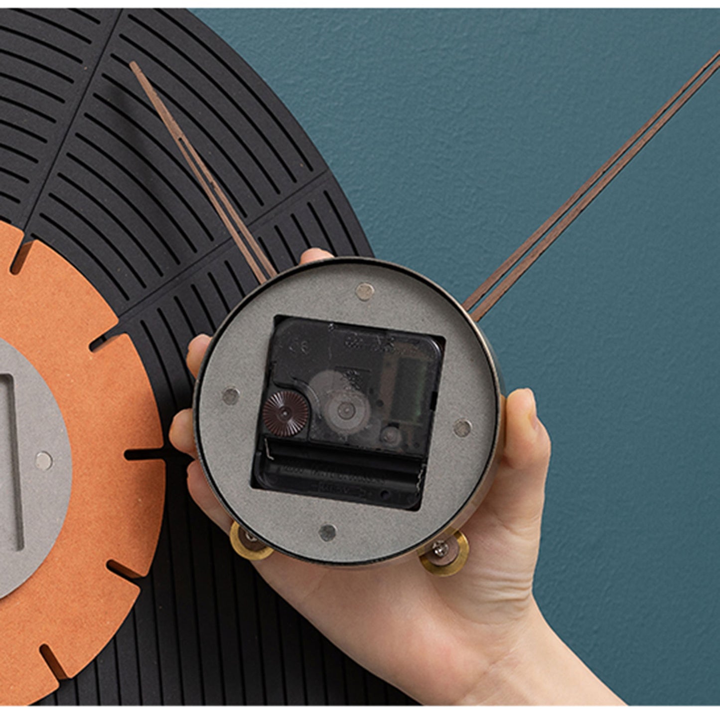 The Surreal Flow of Life - Luxe Wall Clock - Style 6 - Grey