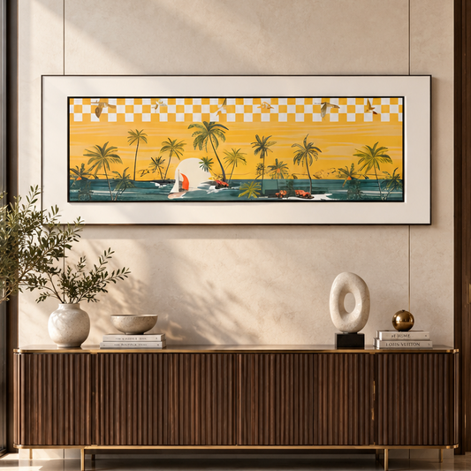 Sundrift - Nature inspired Premium 3D Wall Art ~ 7 feet Long