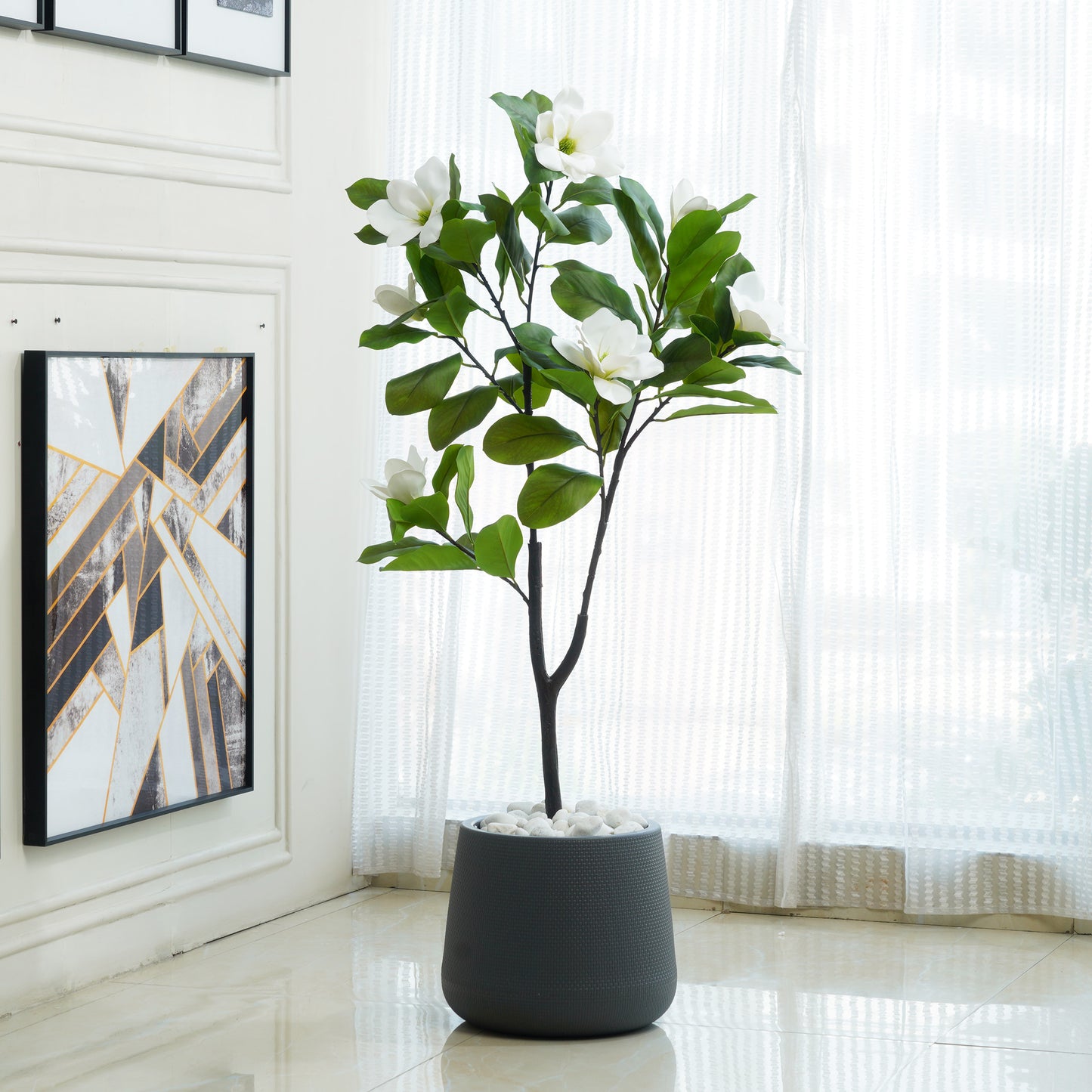 Claire - Artificial Magnolia Tree ~ 4 Feet Tall