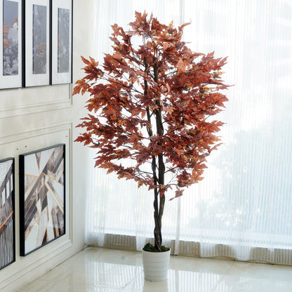 Amberfall - Artificial Maple Tree - Style 1 ~ 6.5 Feet Tall