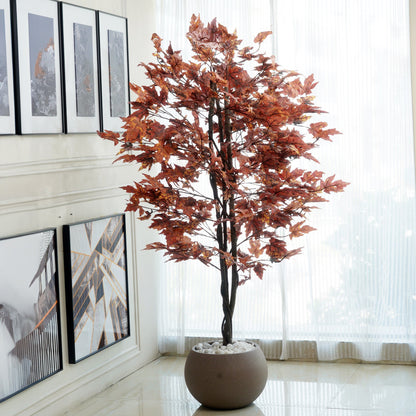 Amberfall - Artificial Maple Tree - Style 1 ~ 6.5 Feet Tall