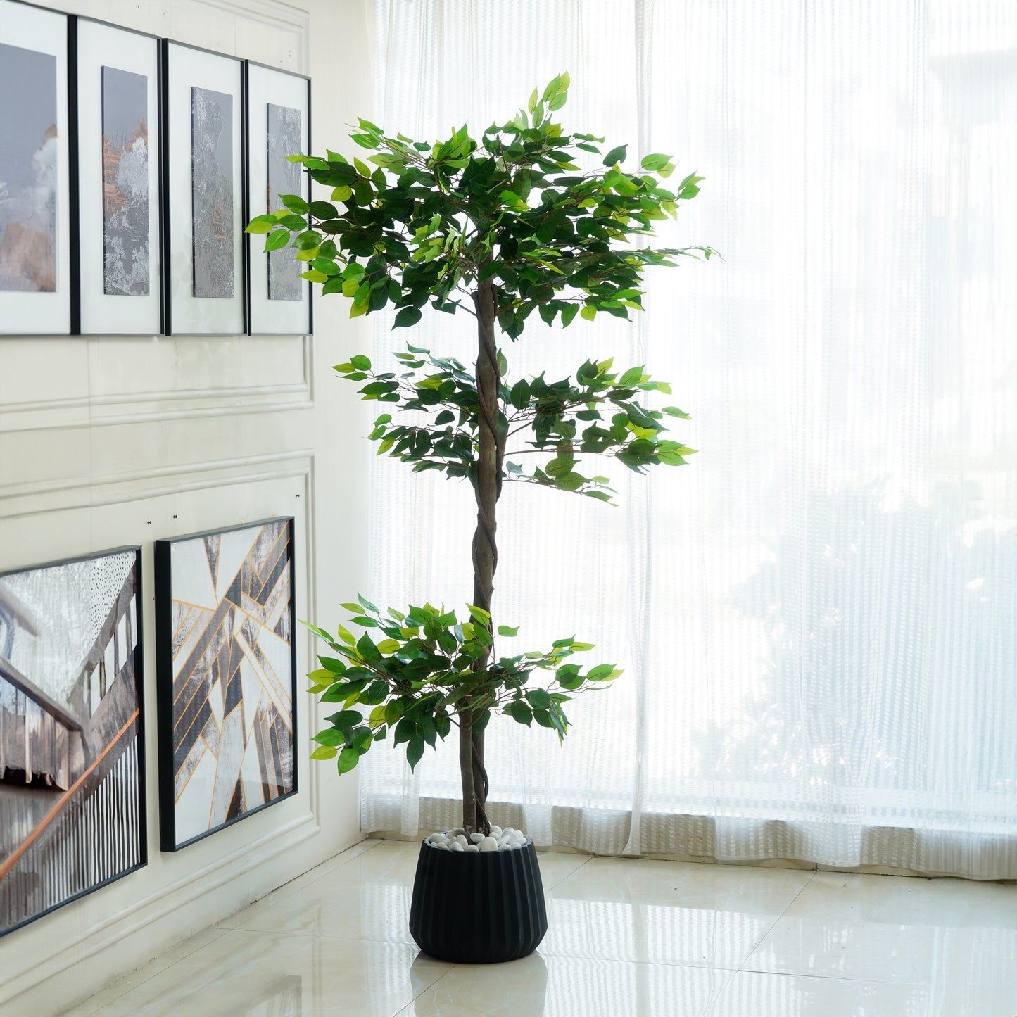 Perennia - Artificial Ficus Plant ~ 6 Feet Tall