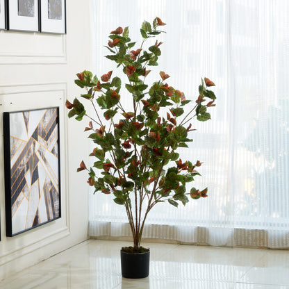 Altis - Artificial Mountain Leaf Tree ~ 5 Feet Tall