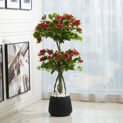Brio - Artificial Bougainvillea Tree ~ 4 Feet Tall
