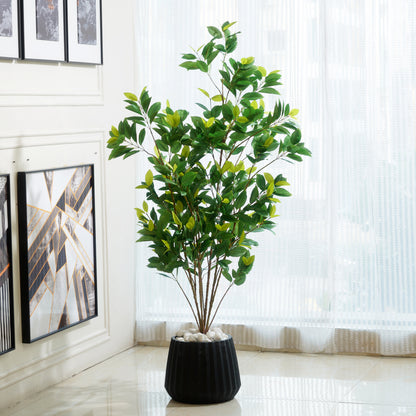 Limoné - Artificial Lemon Tree ~ 5 Feet Tall
