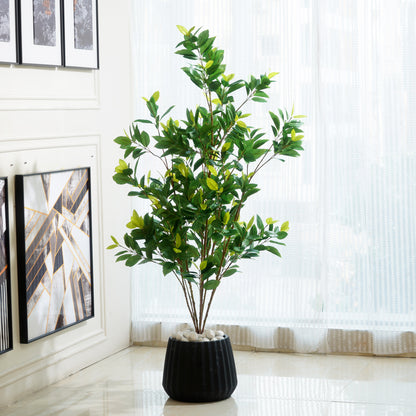 Limoné - Artificial Lemon Tree ~ 5 Feet Tall