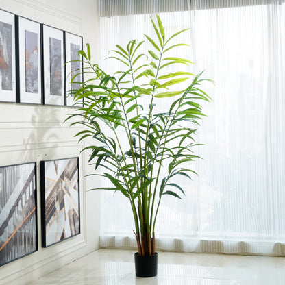 Merida - Artificial Bamboo Palm Plant ~ 6.5 Feet Tall