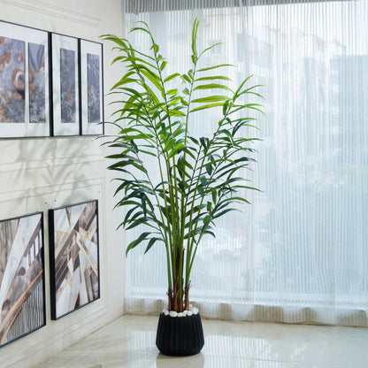 Merida - Artificial Bamboo Palm Plant ~ 6.5 Feet Tall
