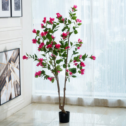 Brio - Artificial Bougainvillea Tree ~ 5 Feet Tall