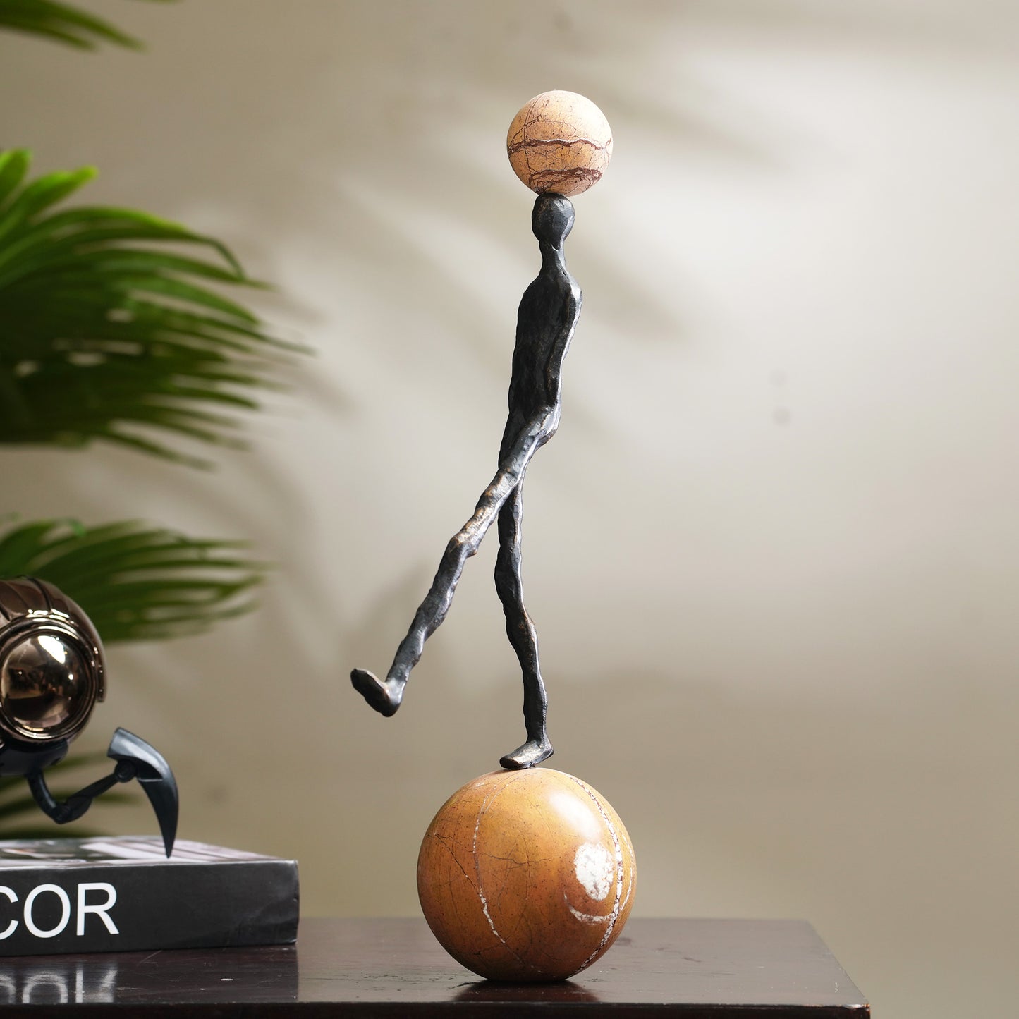 Cadence - Metal & Marble Human Figurine