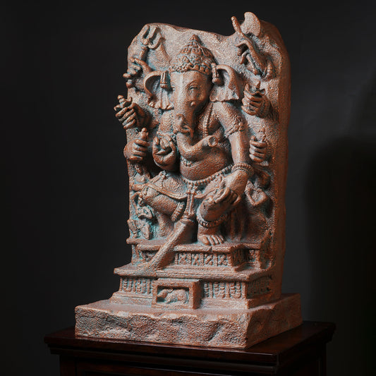 Spiritual Statues The Vighnaharta - Lord Ganesha Statue (3 feet)