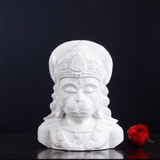 Celestial Hanuman Essence: Lord Hanuman Statue (9 inches tall)