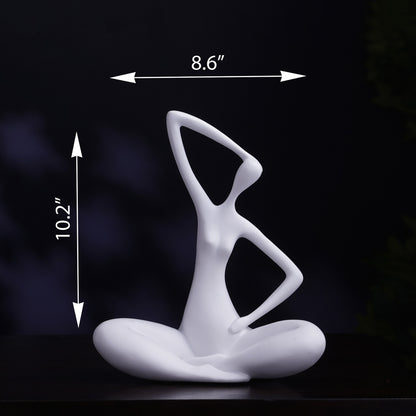 Inner Harmony - Lady in Yoga Pose Table Showpiece