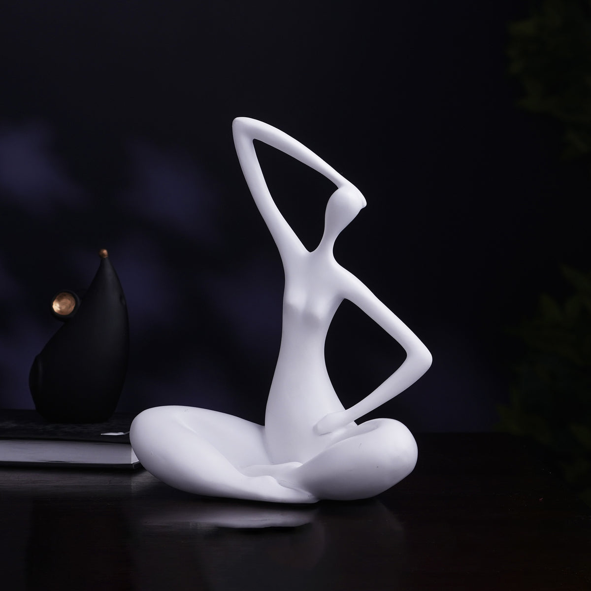 Inner Harmony - Lady in Yoga Pose Table Showpiece