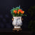 Blue Mirage Floral Accent - Ceramic Flower Vase