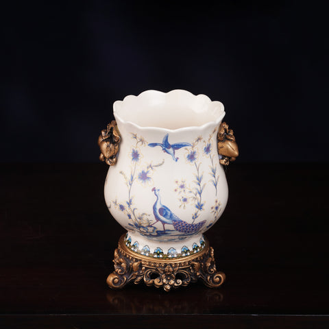 Springtime Bloom - Ceramic Flower Vase Style 2