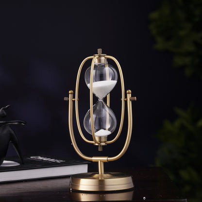 A Brief History of Time - Antique Hourglass Table Showpiece Style-2
