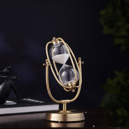 A Brief History of Time - Antique Hourglass Table Showpiece Style-2