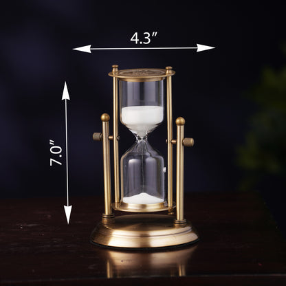 A Brief History of Time - Antique Hourglass Table Showpiece Style-3