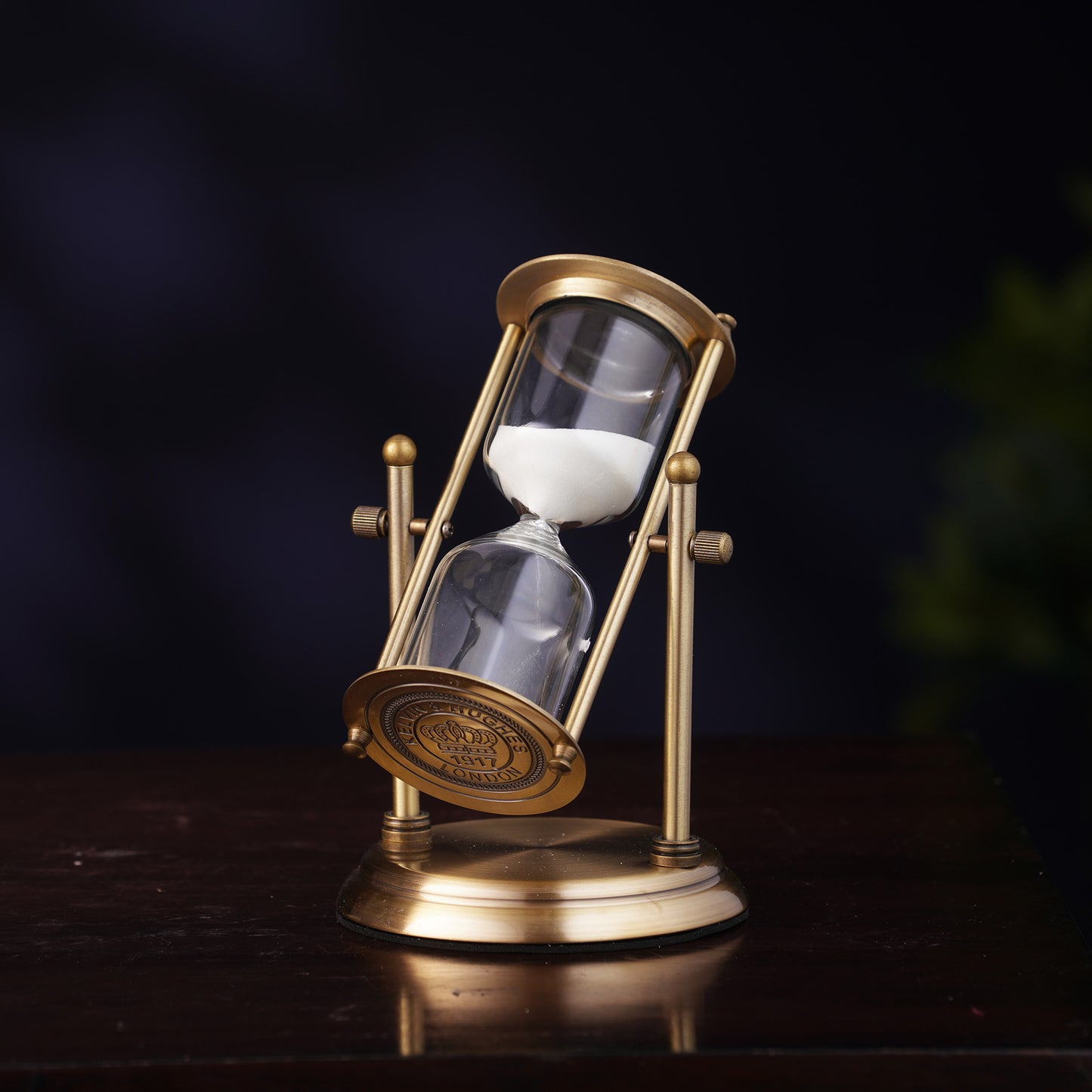 A Brief History of Time - Antique Hourglass Table Showpiece Style-3